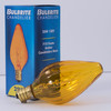 Bulbrite Incandescent 25 Watt F10 Light Bulb With An Amber Finish And Candelabra Screw (E12) Base - alternate image 2
