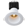 Lotus Tangra 3" Fixed Round Deep Regressed Wide Trim, 3000K, CRI98