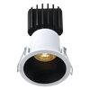Lotus Tangra 3" Fixed Round Deep Regressed Thin Trim, Dim to Warm 3000K-1800K, CRI95