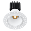 Lotus Tangra 3" Fixed Round Deep Regressed Invisible Trim, 3000K, CRI98
