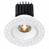 Tangra 3" Fixed Round Recessed Invisible Trim, 5CCT, CRI95