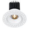 Tangra 3" Fixed Round Recessed Invisible Trim, 3000K, CRI95