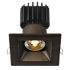 Lotus Tangra 3" Fixed Square Recessed Wide Trim, 5CCT CRI98