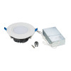 American Lighting DIP 360 Gimbal Downlight, 6", White Finish, 120V, 5CCT, 90 CRI