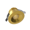 1 Inch Brushed Brass Puck Light 24V 30K - alternate image 2