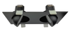 3" double head multiple floating gimbal White - alternate image 2