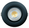 3.5" Round Flushed Gimbal (Black) - main product image