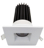 2 Inch HO Square Luminaire White - alternate image 2