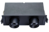 2" Double Head Retractable Black - alternate image 2
