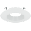 4 Inch White Round Trim - alternate image 2