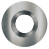4 Inch Brushed Nickel Round Trim - main product image
