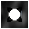 4 Inch Black Square Trim - main product image