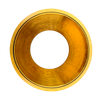 3.5 Inch Brushed Brass Round Millwork Trimless Kit - main product image