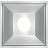 1 Inch Brushed Nickel Square Millwork Trimless Kit
