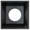 3 Inch Black Square Millwork Trimless Kit