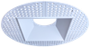 6 Inch White Square Trimless Kit - alternate image 2