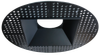 6 Inch Black Square Trimless Kit - alternate image 2