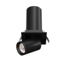 3” Square Retractable Downlight Black - alternate image 2