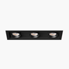 3” Triple Head Retractable Multiple Black - alternate image 4