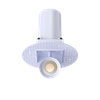 3” Square Retractable Trimless White - alternate image 3