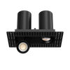 3” Double Head Retractable Trimless Multiple Black - alternate image 3