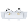 2” Double Head Regress Multiple Gimbal White - alternate image 2