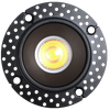 2” HO Round Trimless Luminaire (Black) - main product image