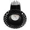 2” HO Round Trimless Luminaire (Black) - alternate image 2