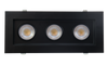 3.5” Triple Head Regress Multiple Gimbal Black - main product image