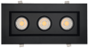 3” Triple Head Regress Multiple Gimbal Black - main product image