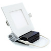 6" Square Flushed Slim 3000K - alternate image 3