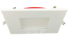 4" Fire Rated Square Flushed slim - alternate image 2
