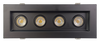 3” Four Head Regress Multiple Gimbal Black - main product image