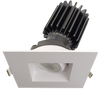 3” HO Square Regress Gimbal (White) - alternate image 2