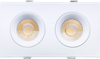 3.5” Double Head Multiple Gimbal White - main product image