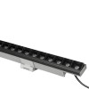 American Lighting Senik Graze Līte Asymmetric Anti-Glare Louver, RGBW, AVSR, 4', Black