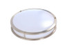 Honya Lighting LED Double Ring Flush Mount Ceiling Light, 16", 26W, CCT Selectable, Emergency Driver Ready, Motion Sensor