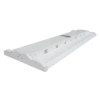 ATG Electronics Skyline G4 Linear High Bay, 1.4FT, 135W/115W/100W, 4000K/5000K Selectable, Frosted Lens, 95°x95° Distribution, 120-277V, 0-10V Dimming