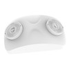 EL Series Modern Mini Emergency Light, M5, 1W per head, 150 lumens, 5700K, 120-277V, White
