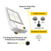 TruBlu Mesh Passive Infrared Outdoor Sensor-Controller, 1-Channel, 0-10V, 12-24VDC, Z-10 Base, Bluetooth Mesh, High/Low Bay, Photocell
