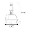 TruBlu Mesh 0-10V Outdoor Controller, 12-24VDC, Z10 0-10V Base, Long Range Antenna, Active High Load Control, Clear Housing