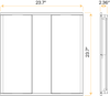 2X2 Square Center Basket Troffer - alternate image 3