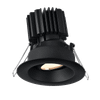 Tangra 3" Gimbal Round Regressed Wide Trim, White|Black|Alzak|Oil Rubbed Bronze|White Trim Black Reflector