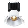 Tangra 3" Fixed Round Recessed Thin Trim, White|Black|Alzak|Oil Rubbed Bronze|White Trim Black Reflector