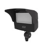Viewpoint Flood Small 2.0, 2L/4L/5L, 120-277V, CCT Selectable 3000K/4000K/5000K, Distribution Selectable 5H5V/6H6V/7H6V, 1/2" Knuckle Mount, Bronze