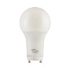 LED A19 Lamp, 11W, 120V, 1100lm, GU24, Dimmable, Damp Rated, 2-Pack