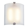 Sunpark MDF035 Wall Sconce, 15W, 120V, 3000K, 1150 Lumens, Satin Nickel, Frosted Glass