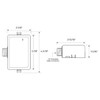 TruBlu Mesh Single Channel Wireless Room Controller with Integral Relay, 120-277V, 0-10V, Bluetooth NLC Certified