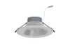 Halco Retrofit Commercial Downlight with Emergency Battery Ready, 10", Lumen Selectable, Color Selectable, Haze Reflector with White Flange, Dual Dimming, 120-277V