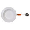 Residential Retrofit Downlight, 6", Color Selectable 2700K/3000K/3500K/4000K/5000K, Smooth Trim, 120V